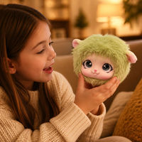 Jouet en peluche interactif intelligent avec IA, rembourrage en coton PP, modèle vocal IA multilingue parlant - Cadeau mignon pour enfants