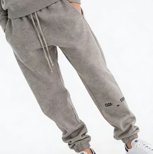 Pantalon de <span class=keywords><strong>jogging</strong></span> pour homme de haute qualité, coupe ample, personnalisable, en tissu molletonné en coton, idéal pour l'automne et l'hiver - Product Image 6