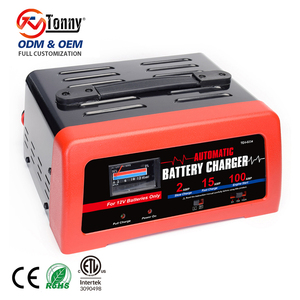 <span class=keywords><strong>Cargador</strong></span> de batería Manual de 12V y 15A, con arranque de motor de 100A, batería de ácido de plomo con interruptor para establecer corriente de carga, indicador de medidor amp - Product Image 1