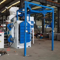 Machine automatique de grenaillage de roue nouvel Abrator pour le nettoyage et le brunissage avec des composants de base moteur pompe à moteur PLC
