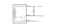 SENSOR AKUSENSE PG1 Amplifier serat optik layar Digital ganda