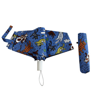 Paraguas Plegable de 3 Secciones, Apertura Manual de Fibra de Vidrio, Seguro para Niños, Regalos Empresariales - Product Image 6