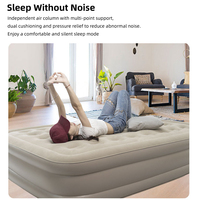 Matelas pneumatique de camping individuel Fashionted, résistant aux crevaisons, gonflage rapide, auto-gonflant