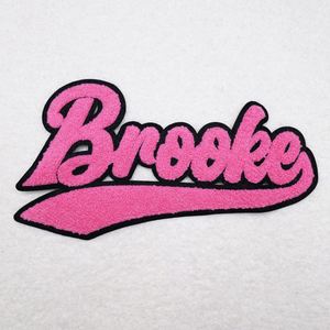 New Support Custom Chenille Patch China 22 Inches Chenille Letters Fabric for Tshirt - Product Image 4