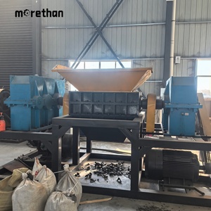 Large Dual Shaft Industrial Waste Metal Scrap Plastic <strong>Rubber</strong> Any Hard Material Shredder 2-60t/h Automatic Crushing <strong>Shredding</strong> - Product Image 5