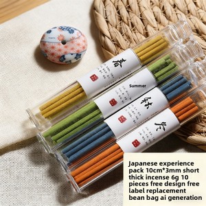 Varillas <span class=keywords><strong>de</strong></span> Incienso LINMO, Fragancia <span class=keywords><strong>de</strong></span> Estilo Japonés para el Hogar, <span class=keywords><strong>Yoga</strong></span>, Decoración del Hogar, Regalos, Aromaterapia |   10 cm <span class=keywords><strong>de</strong></span> longitud con certificado MSDS - Product Image 2