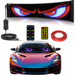 Pantalla LED <span class=keywords><strong>Flexible</strong></span> a Prueba de Agua para Automóviles y Camiones, Ojos de Diablo, Precio de Fábrica, <span class=keywords><strong>Entrega</strong></span> Rápida - Product Image 1