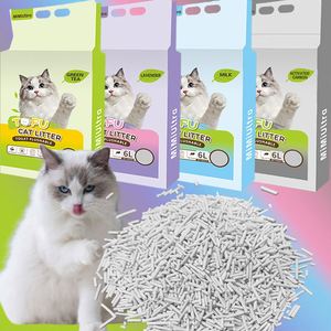 Litière pour chat en tofu biodégradable, écologique, 100% naturelle, à forte absorption, désodorisante, best-seller - Product Image 1