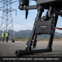 Boîtier de commande de train d'atterrissage rétractable électrique Tarot TL8X002 pour drone RC, contrôleur de train d'atterrissage pliable pour multicoptère UAV