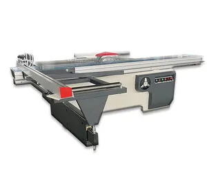 Maquinaria de sierra de mesa deslizante para carpintería de corte lineal Máquina de sierra de corte rápido de madera contrachapada de 90 grados