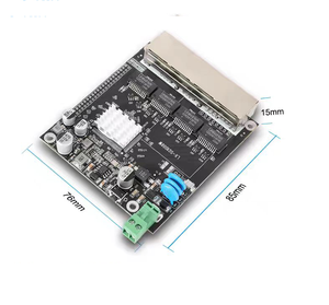 Saklar yang dikelola <span class=keywords><strong>WEB</strong></span> pintar Poe opsional Gigabit <span class=keywords><strong>4</strong></span>/8 Port standar industri saklar Ethernet modul/papan/PCB - Product Image 6