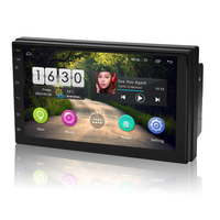 Autoradio Android universel double DIN 7 pouces avec écran tactile, Bluetooth, CarPlay et Android Auto