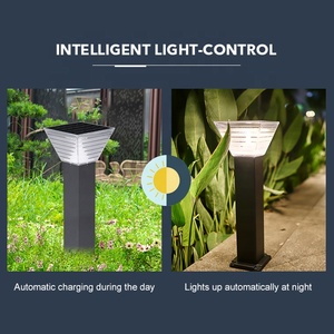 <span class=keywords><strong>Lampioncino</strong></span> <span class=keywords><strong>Solare</strong></span> da Sentiero in Alluminio 5W Luce da Esterno per Paesaggio IP65 Impermeabile - Product Image 5