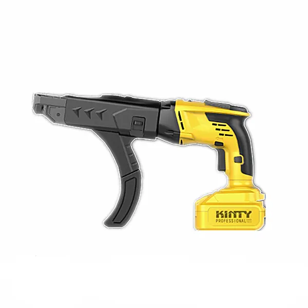 Kinty New Design Screwdriver Electric Cordless Power Switched Screwdriver Chain with Screw Gun 18V High Efficiency Power Tools