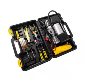 12V Portable voiture/Auto pompe électrique Mini noir compresseur d'air/outil de gonflage de pneu <span class=keywords><strong>universel</strong></span> 12 <span class=keywords><strong>gonfleur</strong></span> de pneu - Product Image 4