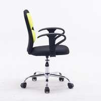 Chaise de bureau en maille et tissu, réglable en hauteur, ergonomique, pour le télétravail, vente en gros