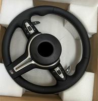 Volant en cuir pour BMW M3 M4 M5 M6 F30 F10 F15 F36 F01 F20 F22 F25 F31 F32 E70 E71 E90 E91 E92 X1 X2 X3 X4 X5 X6