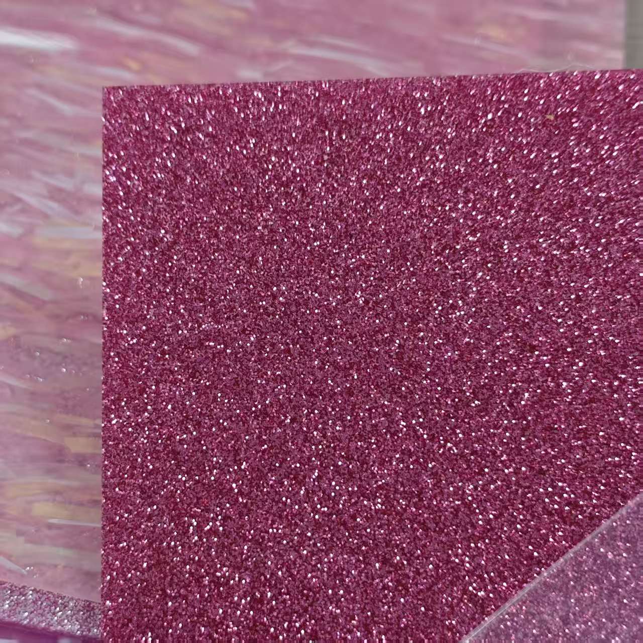 Pink acrylic sheet