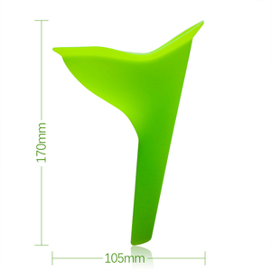 Urinario Femenino de Silicona Reutilizable Portátil, Embudo para Orinar de Pie, Suministros Domésticos Varios - Product Image 6