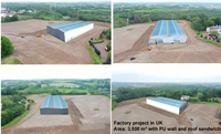 Estructura de Acero Ligero, Edificio Prefabricado de Varios Pisos, Servicio de Soldadura, Construcción, Corte y Doblado Disponible