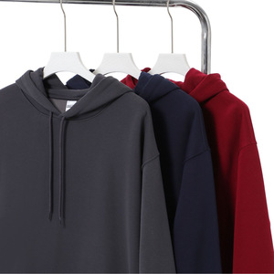 เสื้อฮู้ดดี้ปักโลโก้แบบกำหนดเอง OEM ODM พรีเมียม ผ้าฝ้ายเฟรนช์เทอร์รี่ 100% แฟชั่นทันสมัยทรงโอเวอร์ไซส์ สตรีทแวร์ ขายส่ง - Product Image 3