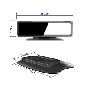 Dash <span class=keywords><strong>Cam</strong></span> per Auto con 4 Telecamere a 360 Gradi, Schermo Touch da 12 Pollici, Specchietto Retrovisore Intelligente per Camion - Product Image 4
