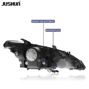 Faros delanteros LED JUSHUN para Lexus <span class=keywords><strong>ES</strong></span> ES200 ES260 ES300 2006-2012, faro delantero de 3 lentes, señal de giro secuencial - Product Image 6