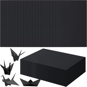 Eco-Friendly Recycled Black Cardboard 350gsm Biodegradable Pulp - Product Image 4