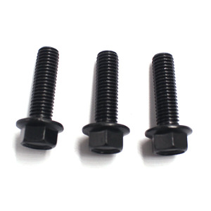 Flangia Integrale in Ottone/Acciaio al Carbonio Nera Resistente alla Corrosione M6 M8 <span class=keywords><strong>M10</strong></span> Anti-Allentamento Alta Coppia Standard ISO Direttamente dalla Fabbrica - Product Image 3