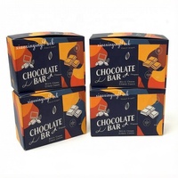 Cajas de Exhibición de Productos con Tapa Abatible, Caja de Exhibición Corrugada Personalizada, Caja de Exhibición de Chocolate de Papel Lista para el Estante, para Bodas