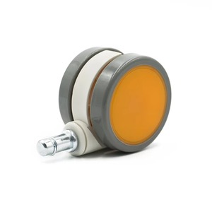 Universal Detachable 60mm PU Caster <b>Wheels</b> <b>Replacement</b> For Office Chair General Furniture And Hospital Furniture - Product Image 3