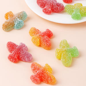 Caramelle Gommose Halal Assortite alla Frutta <span class=keywords><strong>a</strong></span> Forma di Aeroplano, Confezione Campione per Produttori di Dolciumi Personalizzati all'Ingrosso - Product Image 2