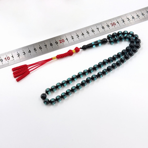 Cuentas de Oración Islámicas, Brazalete, Cuentas de Resina de 10 mm, 51 Piezas, Musulmán, Imam Sobha Kir, Bebida de Jarabe Blanco, Misbaha <span class=keywords><strong>Tasbih</strong></span> Rosario - Product Image 5