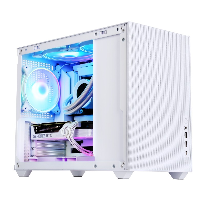 SAMA IM01 Micro ATX PC Case with USB 3.1, Supports MATX/ITX, Fast