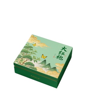 Dahongpao High-End Tea <b>Gift</b> <b>Box</b> Customization Specialty Green <b>Black</b> Tea Packaging Eco-Friendly Recyclable Design for Decoration - Product Image 6