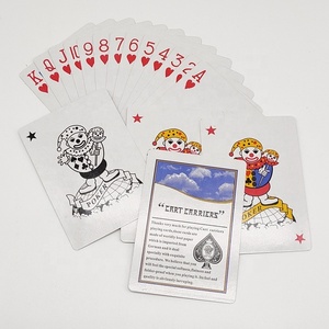 JP044 personnalisé imprimé 988 cartes à jouer en papier 280gsm CMYK 4 couleurs offset imprimé boîte personnalisée commercial Tycoon Poker Classics - Product Image 3