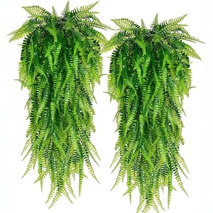 Fougère Artificielle Murale 80 cm en Plastique pour Décoration Intérieure Végétation Artificielle - Product Image 1