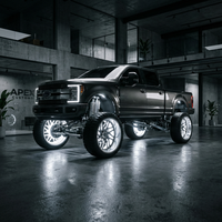 Kit d'éclairage de roue LED COB blanc pur pour camion 15" 17" – Anneaux lumineux les plus brillants pour roues, éclairage sous châssis, accessoires de voiture, éclairage de roue ATV homologué DOT