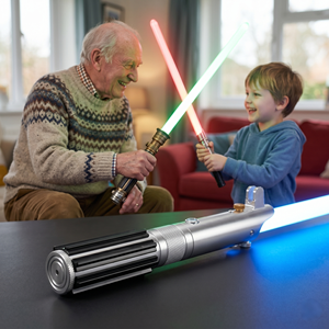 โรงงานผลิตไลท์เซเบอร์ <span class=keywords><strong>Anakin</strong></span> <span class=keywords><strong>Skywalker</strong></span> ขายส่งโดยตรง ไฟ LED ดาบโลหะ ดรอปชิปปิ้งสำหรับผู้จัดจำหน่าย ตัวแทนจำหน่าย ขายส่ง OEM Damiensaber - Product Image 1