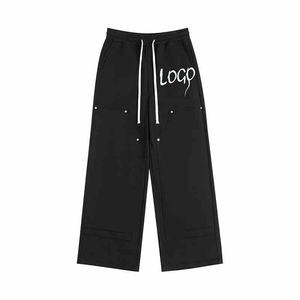 <span class=keywords><strong>กางเกง</strong></span>ลำลองสีทึบ<span class=keywords><strong>กางเกง</strong></span>หลวมมีเชือกรูดออกแบบได้ตามต้องการสำหรับฤดูใบไม้ผลิฤดูใบไม้ร่<span class=keywords><strong>วง</strong></span> - Product Image 3