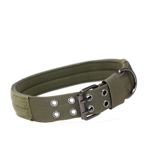 <span class=keywords><strong>Collar</strong></span> de perro táctico de nailon ajustable con logotipo personalizado Kit de viaje de diseñadores personalizados - Product Image 2