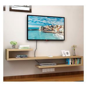 Vendita calda Tv cabina moderna semplice Tv Stand sospeso Mesa De Centro Para <span class=keywords><strong>Sala</strong></span> Mesa Tv a parete personalizzazione all'ingrosso - Product Image 5