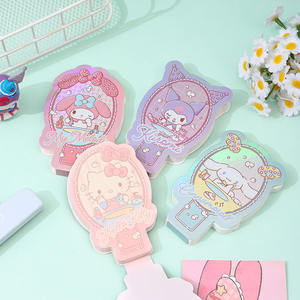 Guangbo KT81510 - Bloc de <span class=keywords><strong>Notas</strong></span> Adhesivas de Gran Valor para Niñas, Diseño de Corazón, 24 Piezas, para Amigos, Dibujos Animados, Hermoso Diseño - Product Image 3