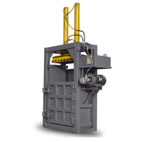 Presse à papier, recyclage, compacteur hydraulique vertical manuel pour déchets, presse à balles