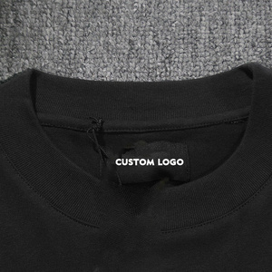 Factory <span class=keywords><strong>Outlet</strong></span> Fashion Logo personalizzato estate traspirante manica corta 100% cotone coppia girocollo t-shirt - Product Image 4