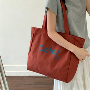 Reusable Shopping Bags <b>Canvas</b> <b>Tote</b> Custom Logo Printed Eco Friendly For Women Foldable High Quality Fashion Wholesale - Product Image 1