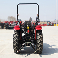 Tracteur agricole compact TE Euro5 25HP 35HP 40HP 50HP 60HP 70HP pour jardin, pelouse et ferme, avec pneus larges, charrue et disque, similaire à Deere