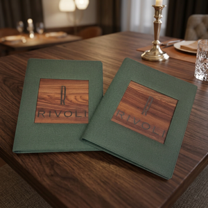 Fundas de Menú para Restaurante de Cuero PU de Primera Calidad, Duraderas, con Certificación ISO, Logotipo Personalizado - Exportación de Vendedor Indio - Product Image 1