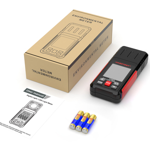HABOTEST HT603 taşınabilir yüksek hassasiyetli dijital işık ölçer Luxmeter 0.1 LUX çözünürlük LCD ekran sıcaklık nem - Product Image 6