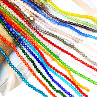 MOQ 1 lot de perles mélangées en gros pour fabricants, perles bicones en cristal de 2-8 mm, perles en vrac pour loisirs créatifs et fabrication de bijoux